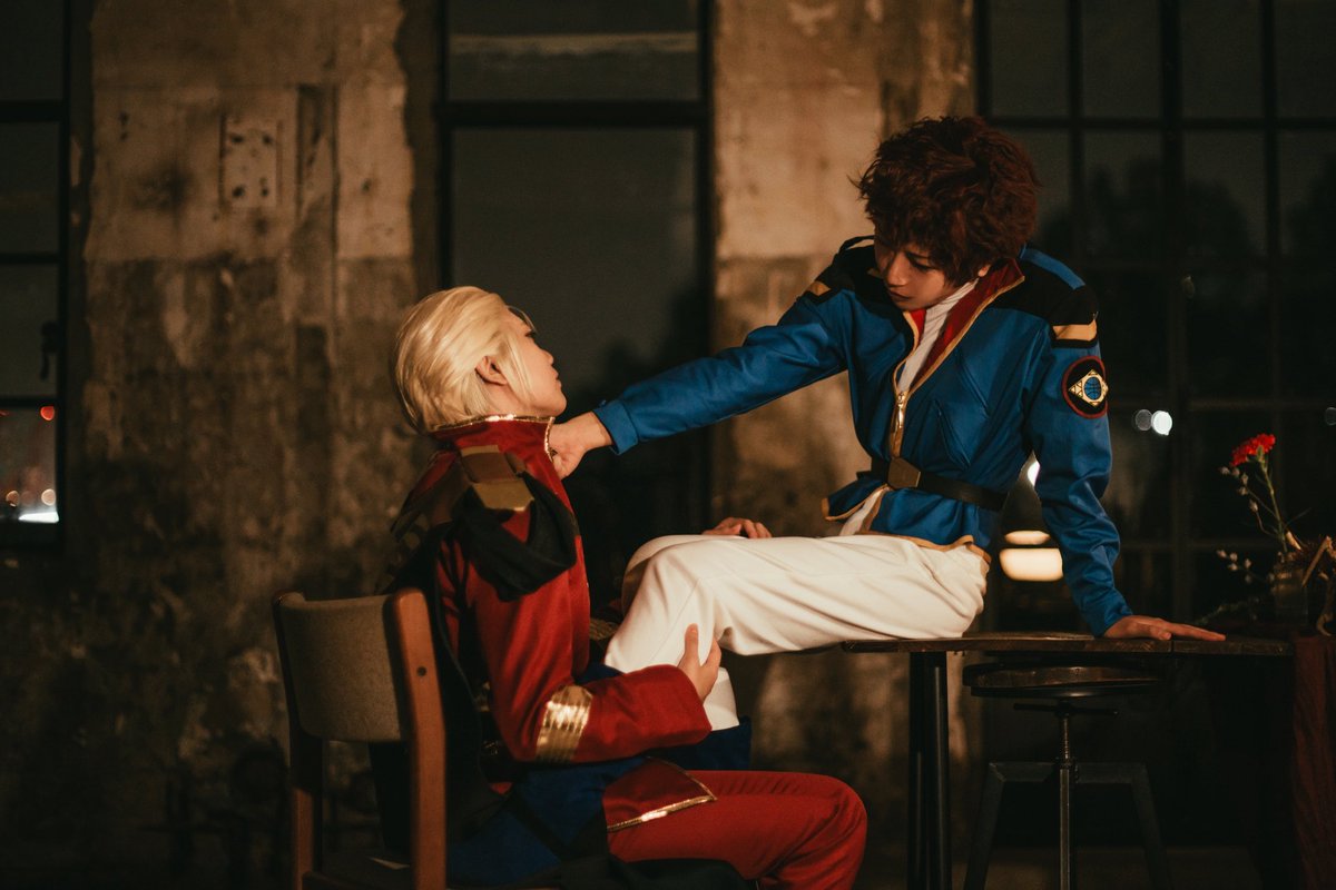 kouki_1ab's tweet photo. コスプレ*

The Last Supper of the Samsaris 

Mobile Suit Gundam: Char's Counterattack

⬜️ kouki 
🟥 ufu
📷 Hypomanic.

Maiki, himenia https://t.co/Ob7UJwwjIA
