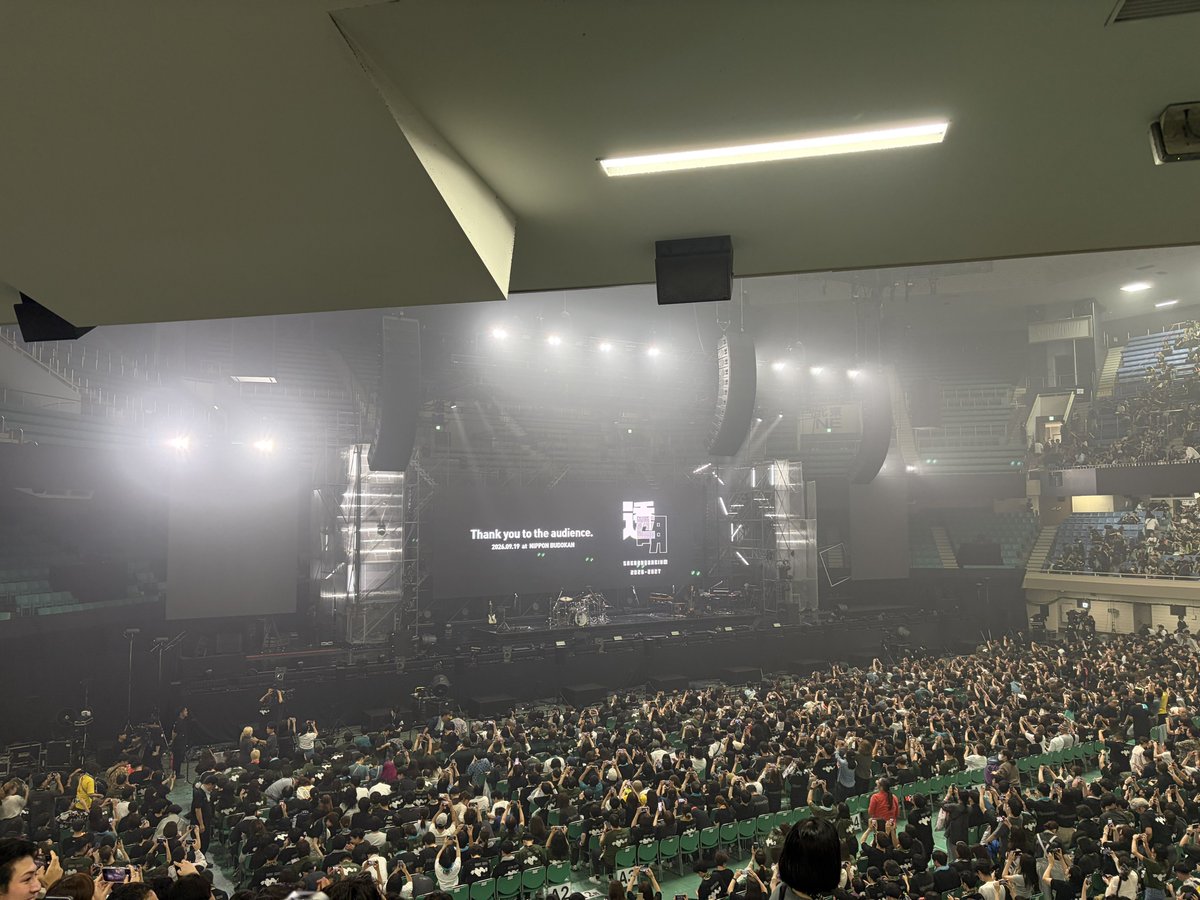 ShibuFunky44's tweet photo. サカナクション、武道館おかわり最高でございました… https://t.co/4xVcYQiZpc