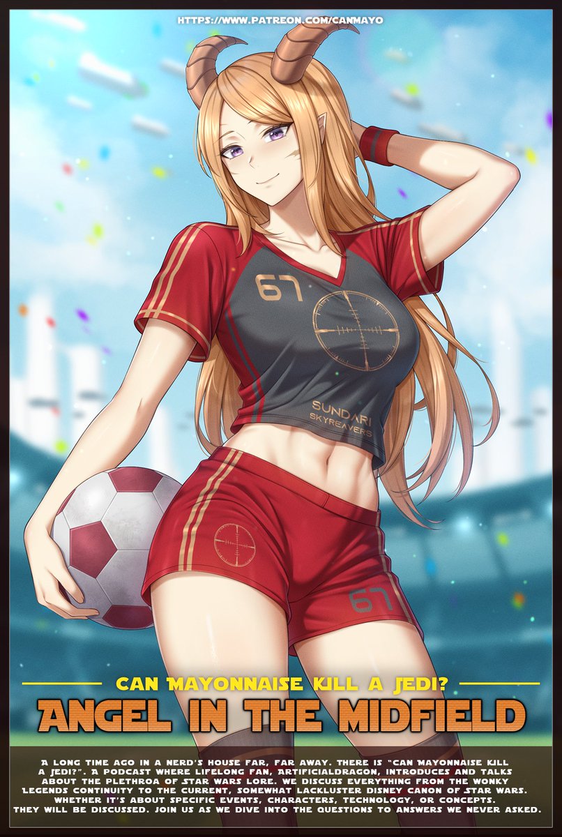CanMayoKillJedi's tweet photo. What-if Esme Ordo was a Lumieball player instead of a Mandalorian Warrior? Well, you don't need to imagine it; she is now a player of the Sundari Skyreavers! https://t.co/atth1qDYk5 https://t.co/bm0NC4ZgLD