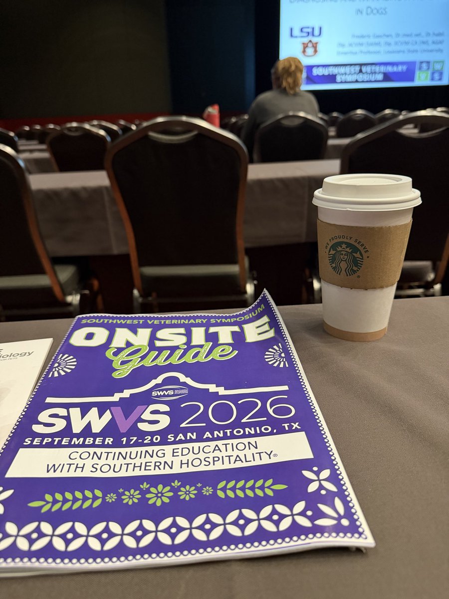 BradBuckleyDVM's tweet photo. Professional learning is critical to deliver the best for your patients. Early morning drive to San Antonio to learn from some of the best in our profession. @SWVS @TVMA #txlege https://t.co/UPHMghRPIR