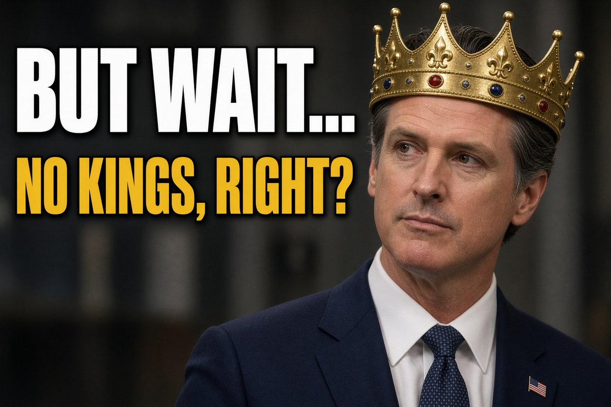 RonKring's tweet photo. @adamcarolla But wait… No Kings, right? https://t.co/sJzmoett3l