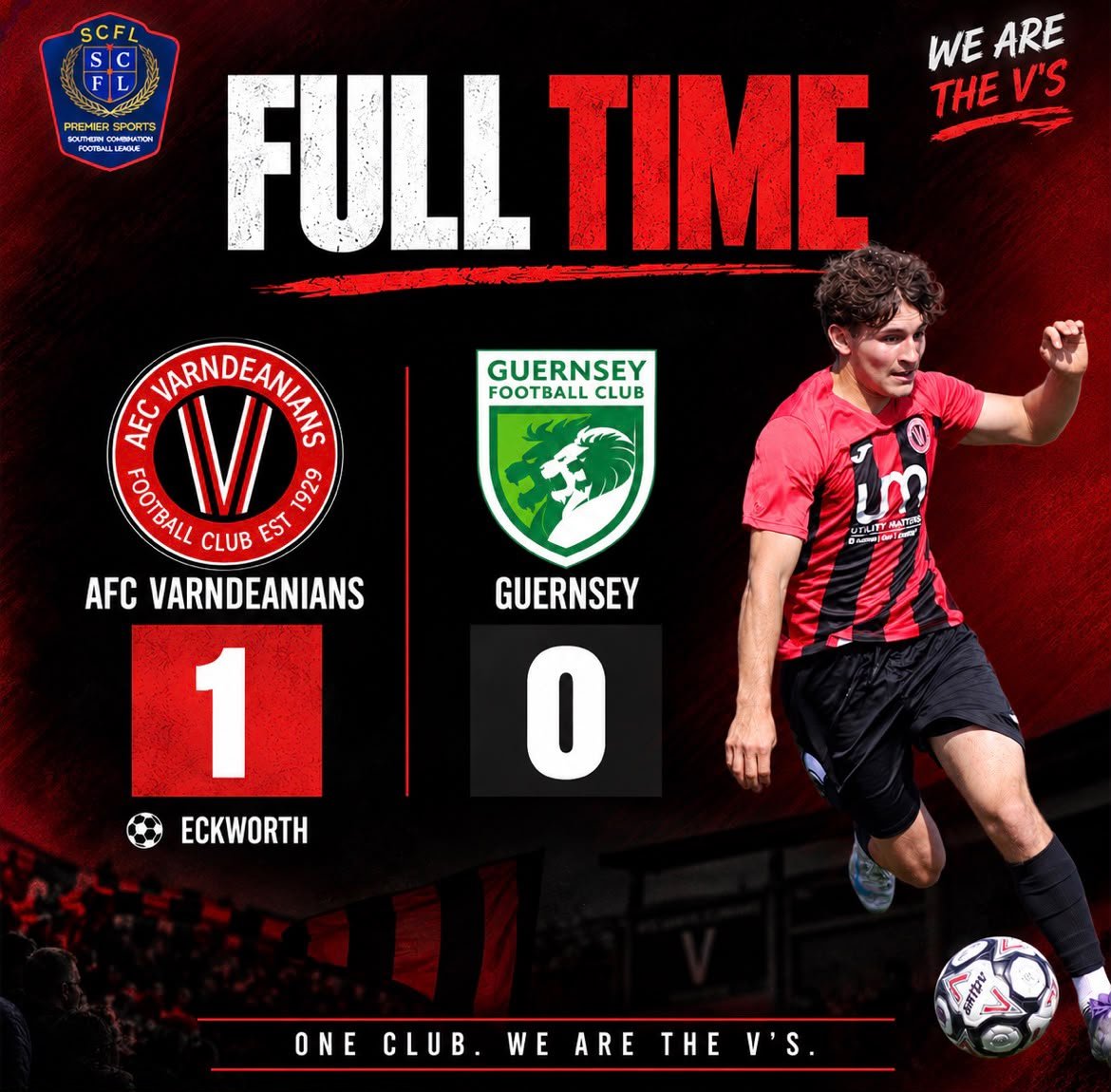 AFCVarndean's tweet photo. Finishes 1-0 to the vs.

Louie made a fantastic save from a penalty in the first half, second half both teams had chances two outstanding saves by the Guernsey keeper, Aiden finally getting the goal that separated the teams.

We wish Guernsey a safe trip home. https://t.co/U5ArKR1jrO