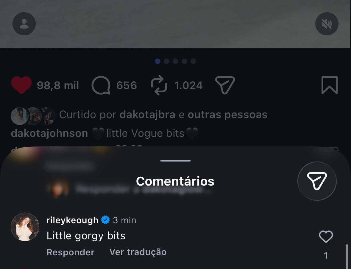 keoughphotos's tweet photo. Riley Keough left a comment under Dakota Johnson’s latest Instagram post https://t.co/BjyDPndtHB