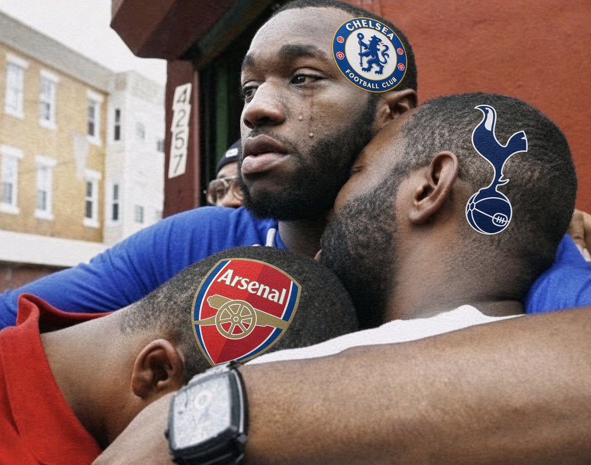 Jaah221's tweet photo. On va se consoler entre londoniens. https://t.co/JrPK73rfQN
