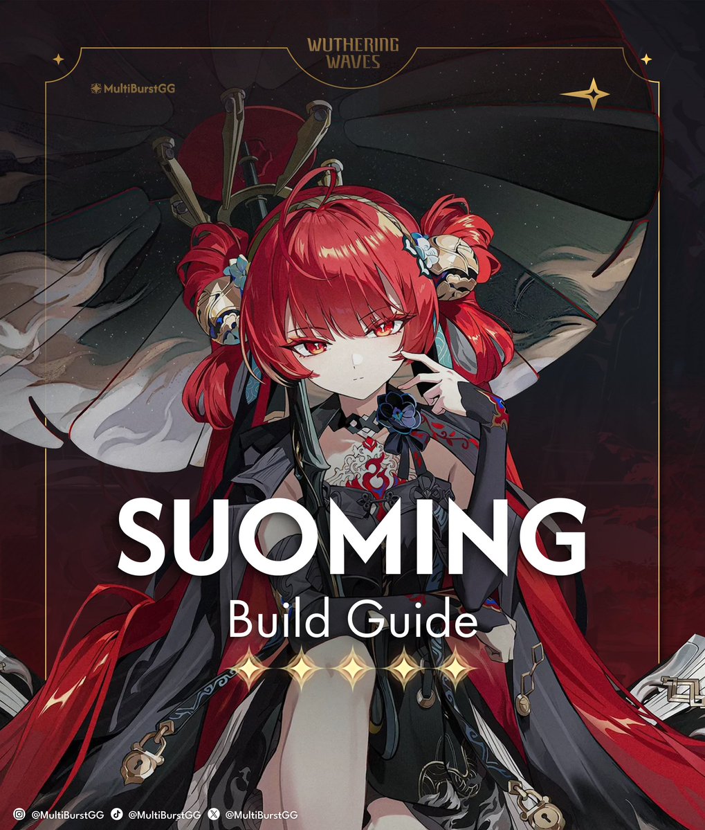 MultiBurstGG's tweet photo. Version 3.7 Suoming Build Guide

#wutheringwaves #wuwa #wuwacreator #suoming https://t.co/X0JCTEMO6K