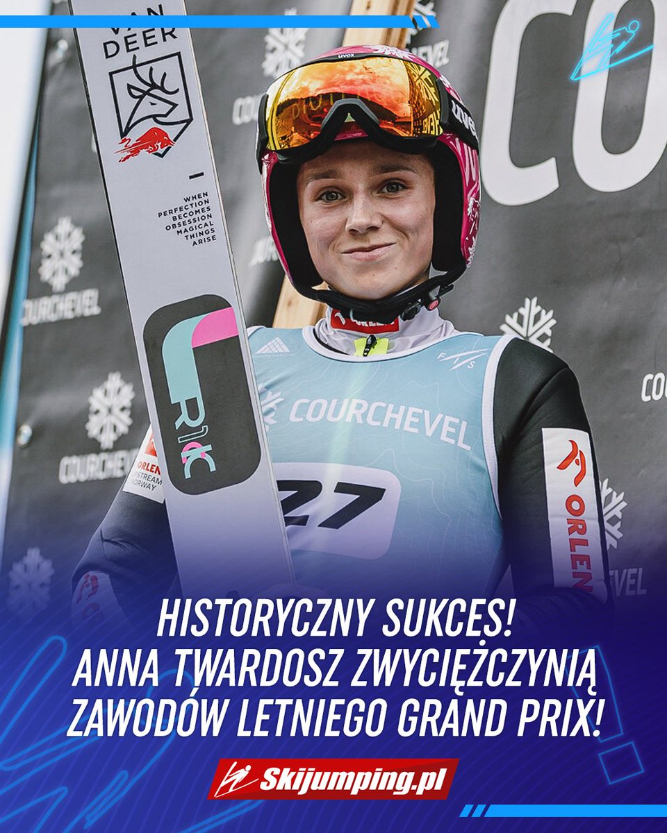 Skijumpingpl's tweet photo. Anna Twardosz - 90 metrów i wygrywa sobotni konkurs Letniego Grand Prix pań w Rasnovie!!! Historyczny dzień dla polskich skoków narciarskich kobiet! #Rasnov #skijumpingfamily https://t.co/fXcW6Ml11m