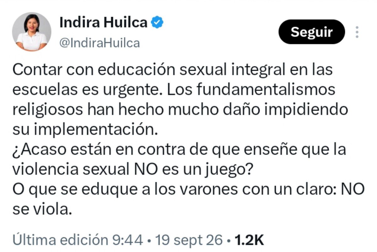 IzquierdaPe's tweet photo. Indira Huilca se indigna por el caso Liceo Naval, pero es amiga de la ped*fila Carolina Silva Santisteban. https://t.co/ihZ9Qv8g44