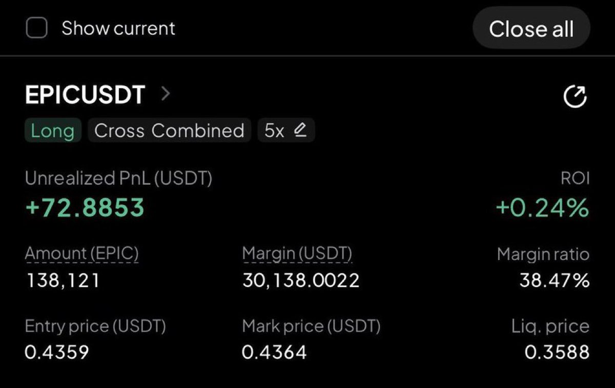 Randy_marcote1's tweet photo. $epic risky signal.
#helevier #OlympiacosBC #السويداء #كاريزما5 #LingOrm #LoveIslandUK

 $SPY $TSLA  $NVDA $QQQ  $META $COIN $MSTR #BTC $AVGO $GEV $ORCL
https://t.co/x5Rcm1UUPt https://t.co/RmY6Wp0s3n