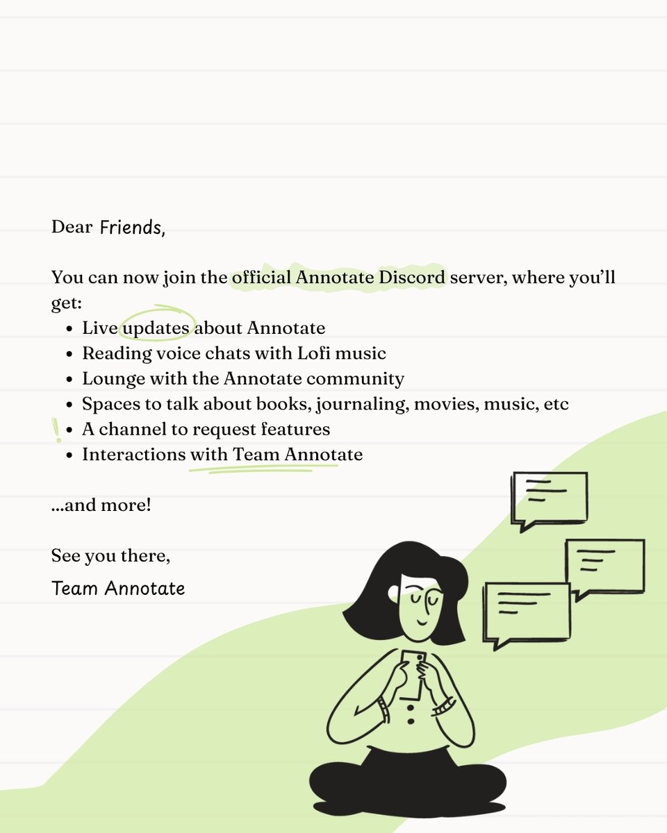 tryannotate's tweet photo. You can now join the official Annotate Discord server!

https://t.co/tnLJeLYPRv https://t.co/kO2ZYizzYZ