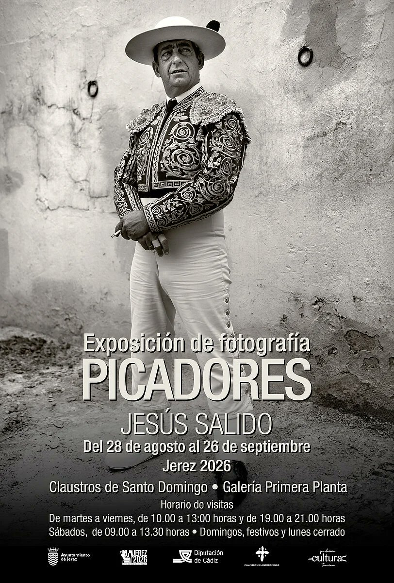 JaJa89944408's tweet photo. Interesante Exposición de fotografía, #PICADORES de #JesúsSalido, en los Claustro de Santo Domingo, en #JerezdelaFrontera https://t.co/CL2Czr9Gpl
