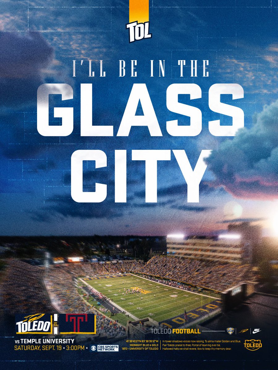 LoganM_CFB's tweet photo. See you in the Glass Bowl Future Rocketsโ
#GlassCity ๐ https://t.co/fwsEuqtzUP