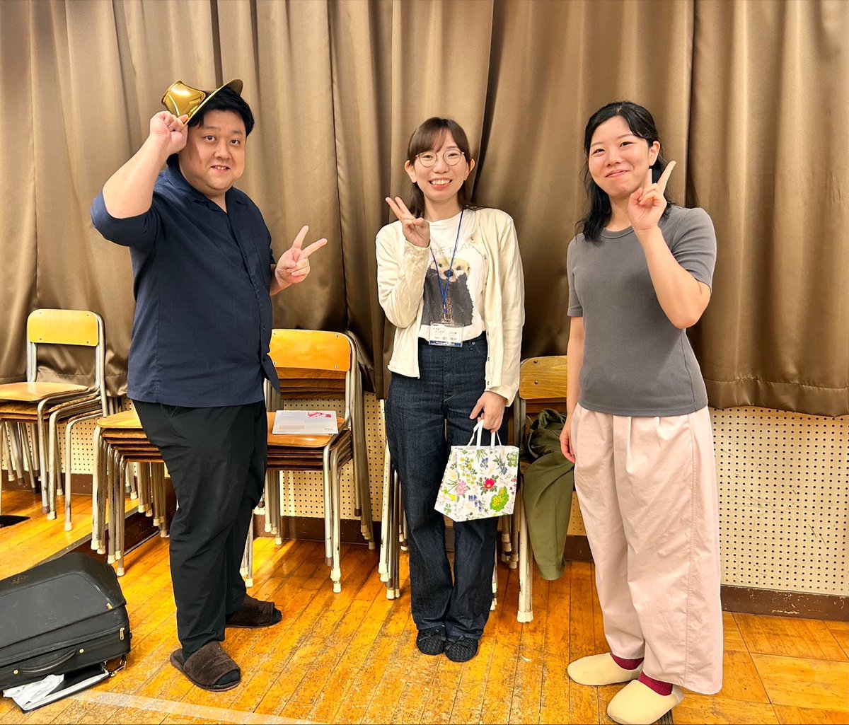 Seiju_Wind's tweet photo. 今晩は🌃

本日の写真は、ホルンパートのみなさんです！いつも明るいみなさんは、演奏だけでなく団の雰囲気を盛り上げてくれる存在です📯✨

現在は次回の本番に向け、秋にぴったりな楽曲を合奏しています🍁
見学希望の方は、プロフィール欄のフォームからのご応募をおまちしております🙌 https://t.co/OngVbv54xB