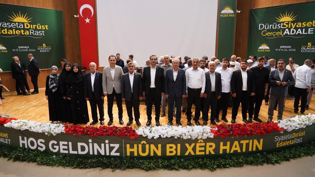 HudaParSirnak's tweet photo. İl Başkanlığımızın 5. Olağan Kongresi'ni büyük bir coşku ve katılımla gerçekleştirdik. Kongremiz sonucunda İl başkanlığı görevine seçilen Nasuh Sevinik başkanımızı ve yeni yönetimimizi tebrik eder, görevi devreden İl Başkanımız Emcet Yalçın'a yaptığı hizmetlerden ötürü teşekkür ederiz.
#HÜDAPAR
#Şırnak