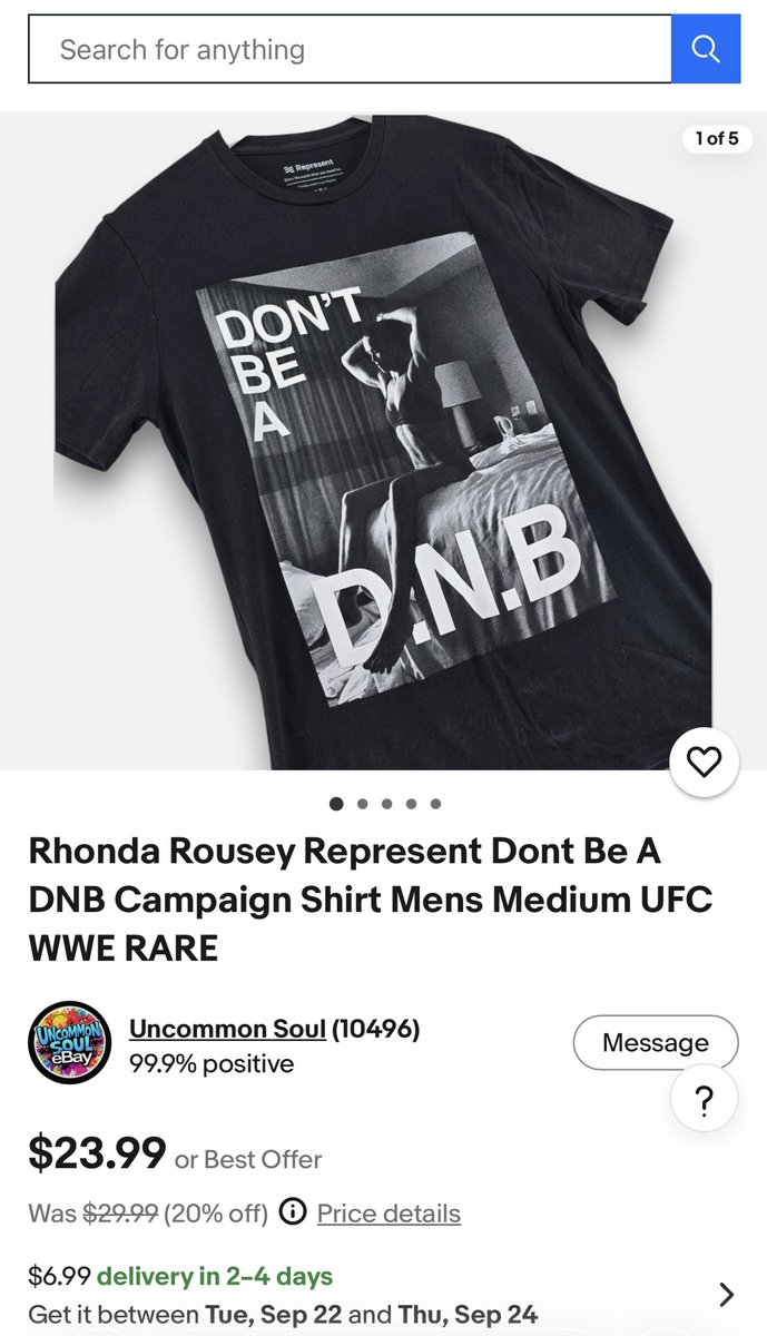 handgonner's tweet photo. I will not be a #DNB thank you @RondaRousey https://t.co/lolhptKonk