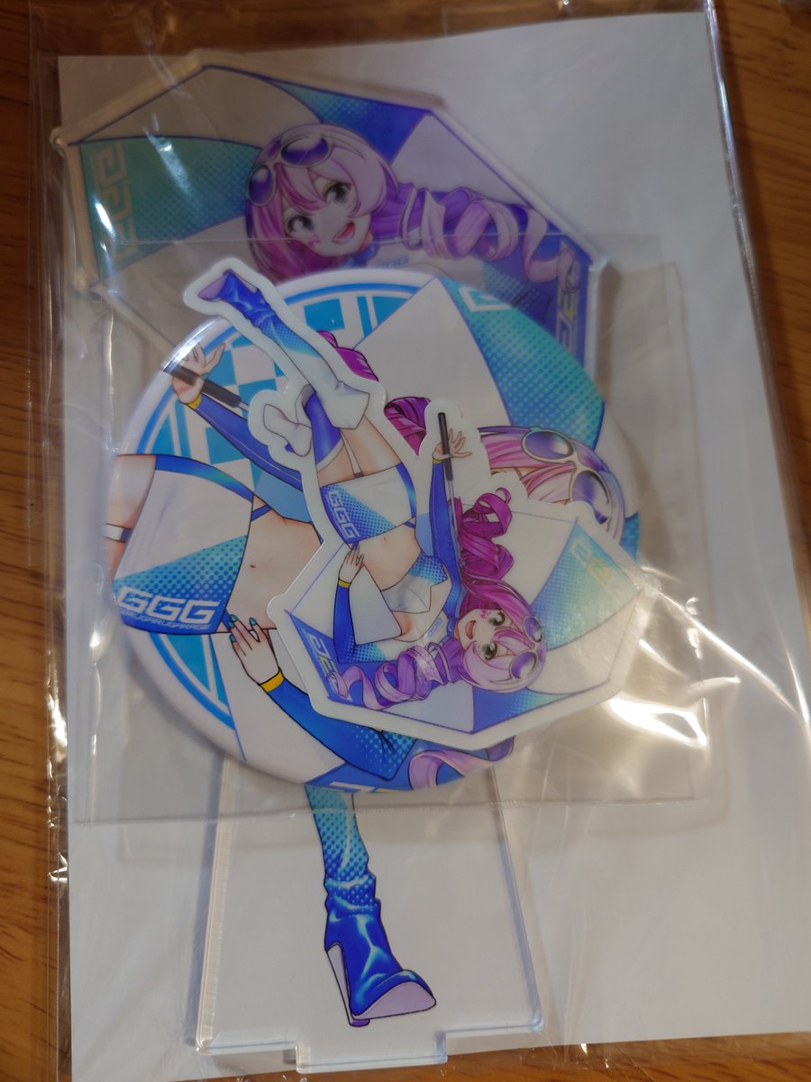 agepan3226's tweet photo. レーシングメグメグメグメ受け取ってきちゃ!!
うーんよきよき。 https://t.co/dk4qb8jUXX