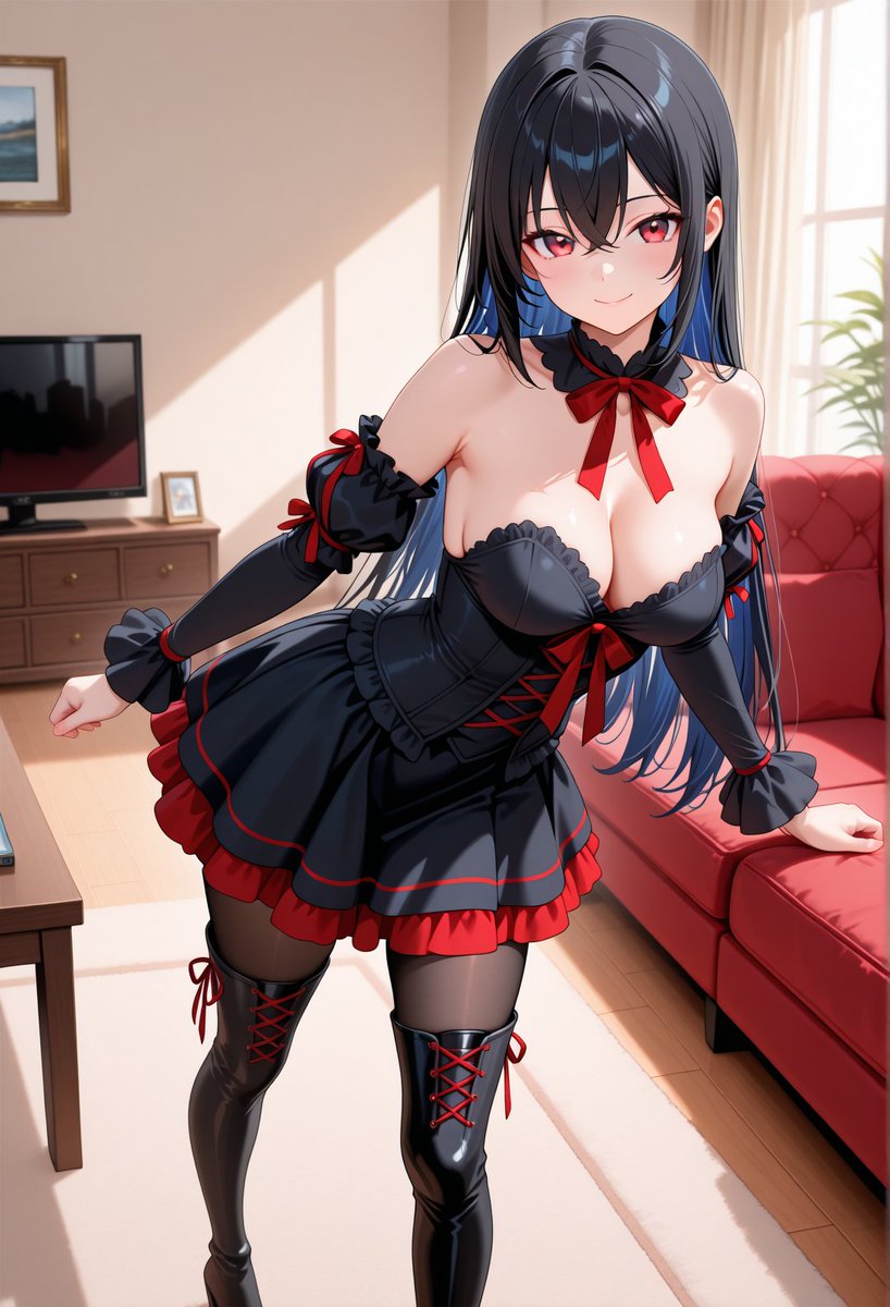Scarlet_AI69's tweet photo. how would be that for gothic lolita? @amy_hime83 
red or black?

im still open for outfit ideas and things i could do 👀
just comment or DM me 😜

#nsfwtwt #nsfwai #AIart️️️️️️️️️️️️️️️️️️️️️️️️️️️️️️️️️️️️️️️️️️️️️️️️️️️ https://t.co/camyT4SM3z