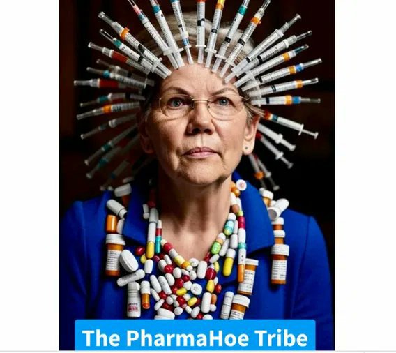 usedtobeAmerica's tweet photo. @ewarren Hey pharma hoe  maybe if you and your LYING CORRUPT COMMUNIST friends would report the truth you wouldn't have this problem https://t.co/8qa4Tqnnmy
