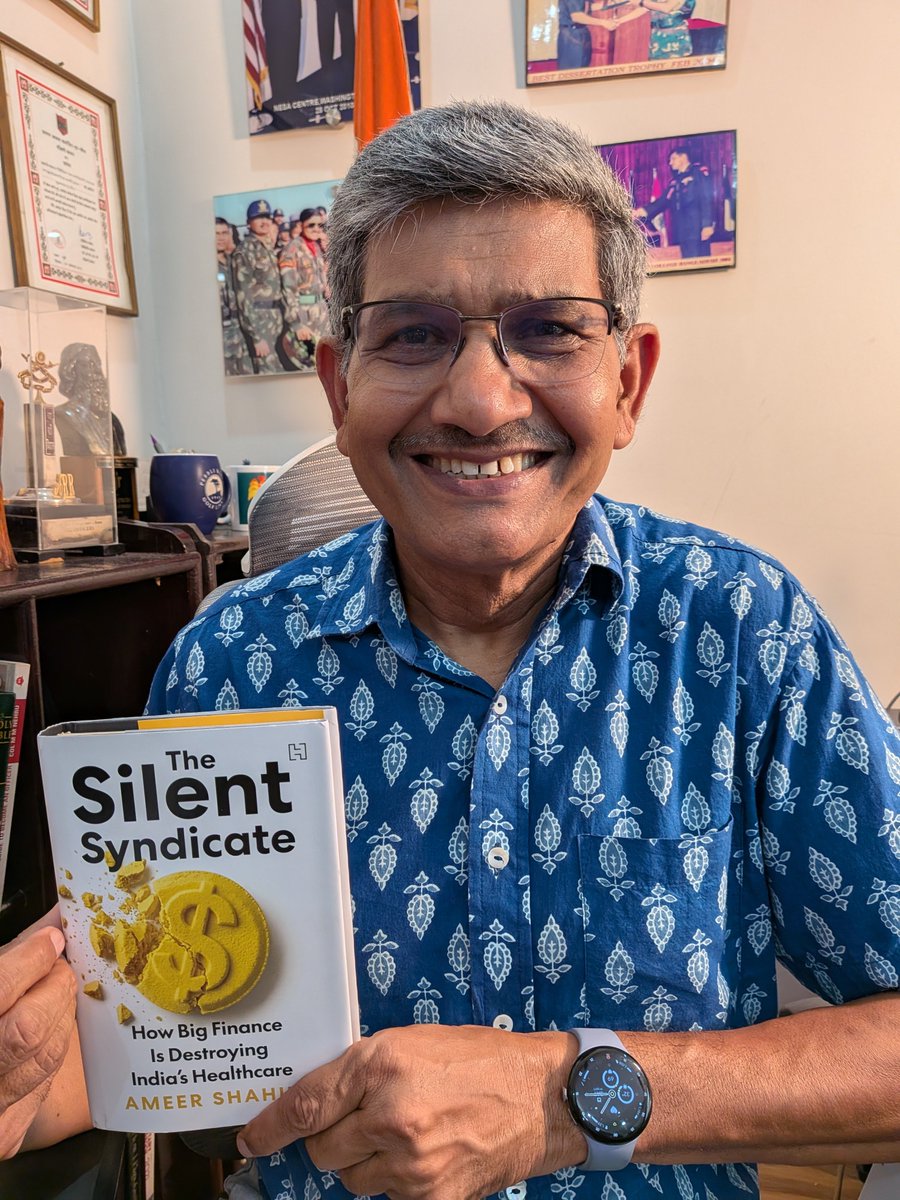 YashMor5's tweet photo. The Silent Syndicate 
How Big Finance Is Destroying India's Healthcare @ameershahul 
A very regorous inquiry into our healthcare system.
The patient is no longer at the centre of our healthcare ecosystem - capital is. https://t.co/Vptk7XS7b8