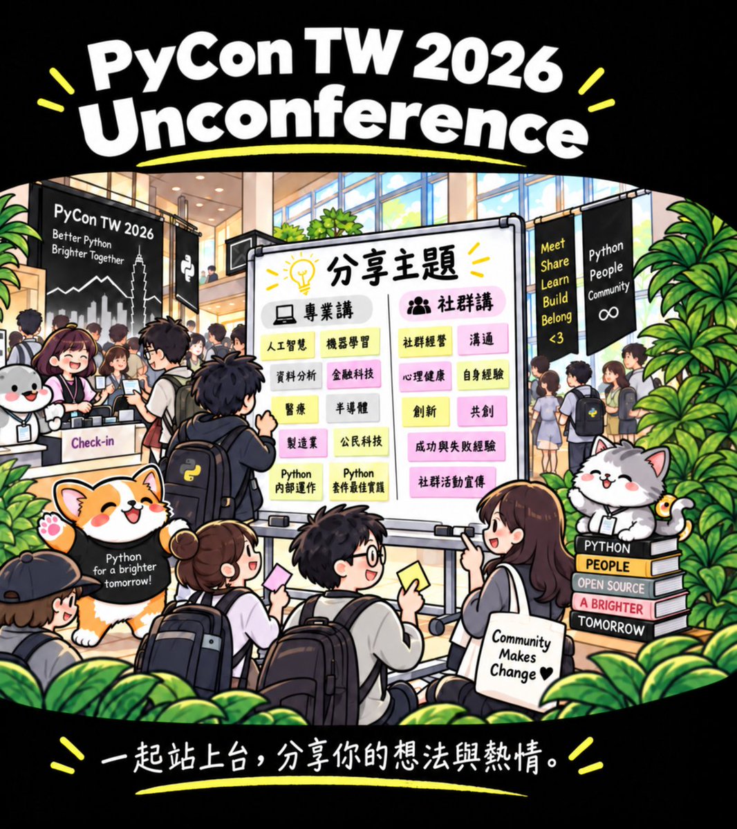 PyConTW tweet picture