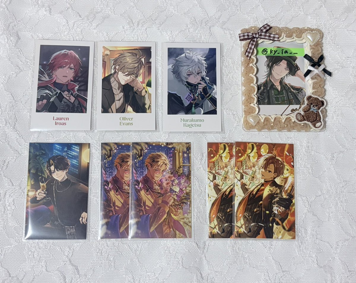 ky_ia__'s tweet photo. 【交換】にじさんじ メモリアルグッズ ランダムチェキ風カード ノスタルジアコレクション ランダムコレクションカード HYPE-ME ランダムフォト風カード

譲┊︎画像1~2枚目

求┊︎画像3枚目

◎同種同士の交換のみ
◎郵送or名古屋手渡し

検索からでもお声かけいただけますと幸いです🌻 https://t.co/vmX5ltC0et