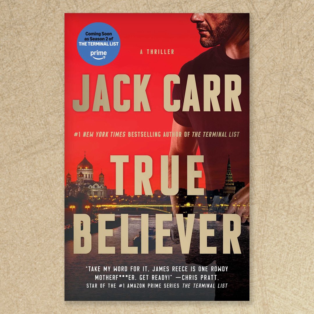 JackCarrUSA's tweet photo. Before Chris Pratt @prattprattpratt picks up the tomahawk and gets to work as James Reece in Season 2 of THE TERMINAL LIST on October 21, immerse yourself in the pages of TRUE BELIEVER as Reece’s journey shifts from a story of revenge without constraint to one of violent redemption.

https://t.co/iylWBo7Jxl