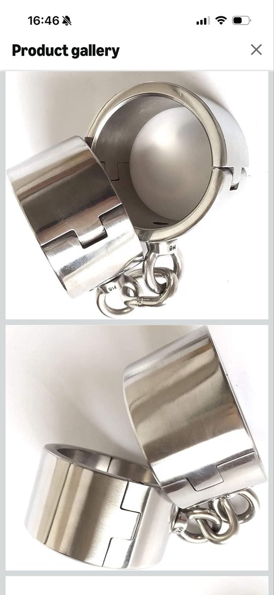 Handcufffreak's tweet photo. Does anyone know where I can get cuffs like these on a budget, love the look of them https://t.co/ofEImdTtJ7