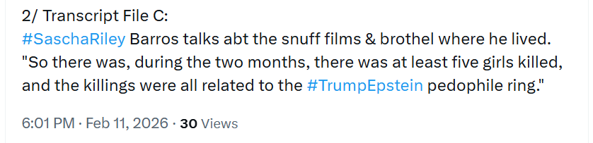 grtamericanovel's tweet photo. @donkoclock "Honest &amp; fair" @SarahHuckabee? How abt FAIR for #TrumpEpsteinPedoRing survivors? 3 ppl allege #TrumpOrderedMurders; 4th threatened w/burial "on the back 9 holes with the other cunts" (#EpsteinFiles) U are #TrumpCult #MAGA for #TrumpChildRapist #TrumpWar https://t.co/ymfcZ2dBBX https://t.co/W030EMTpIr