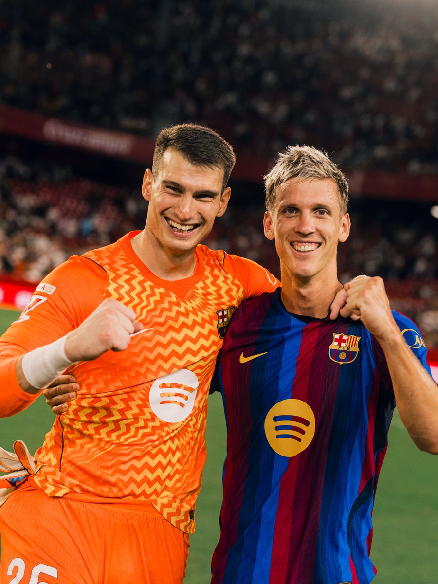 FCBarcelona's tweet photo. Another WIN. 💪 https://t.co/5ETNUKoGR4