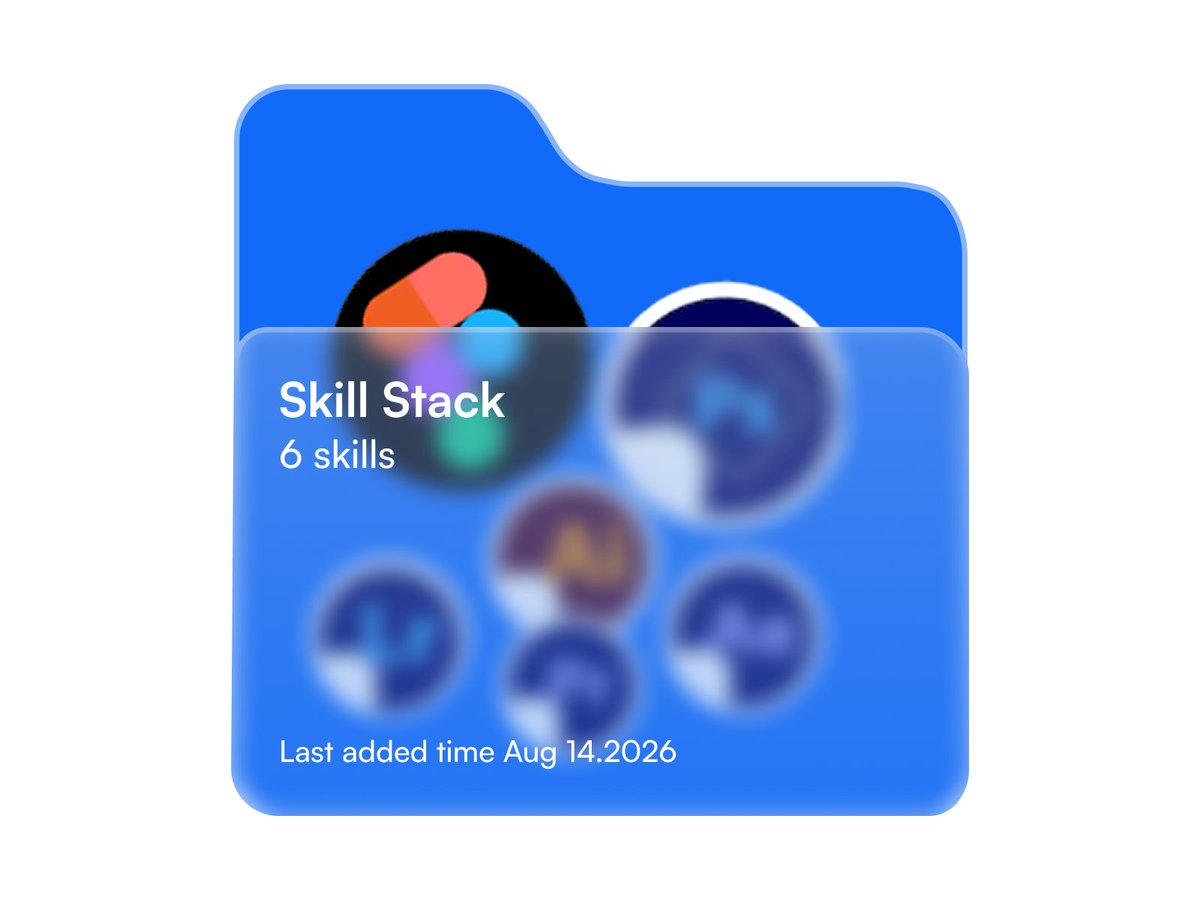 saint_jamesux's tweet photo. Skill Stack — illustrated. 📁 https://t.co/NwA7bQImn0