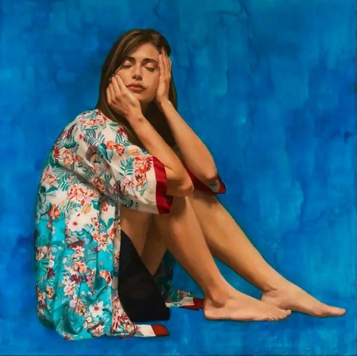 franch_laura's tweet photo. Acabo de descubrir la hermosa pintura de Sharon Sprung, una gran retratista estadounidense con una mirada muy especial para capturar el alma femenina.

👇🏻Abro hilo. https://t.co/JLKwn7iz7d