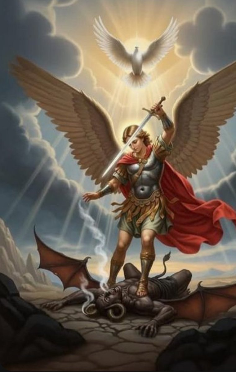 voxsincomplejo's tweet photo. San Miguel Arcángel, 
fiel servidor de Dios, 
acompáñame hoy y siempre,
guíame por el camino de la 
verdad y ayúdame a alcanzar
la vida eterna. 
🙏Amén https://t.co/qr4IIwJpoh