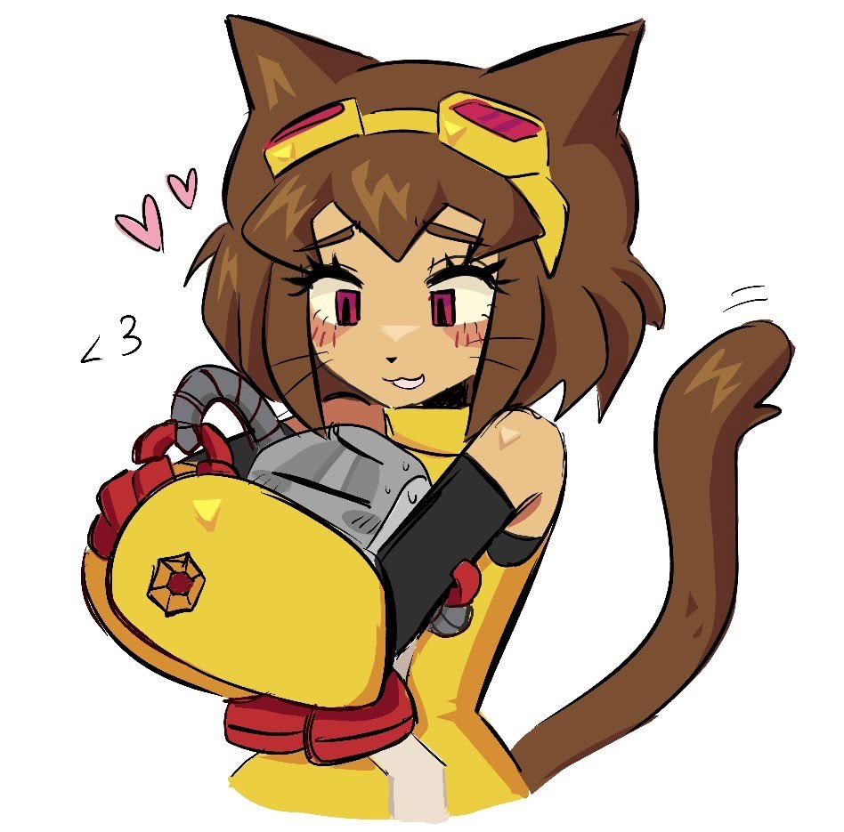 emmaluxel1c's tweet photo. GM y’all!!

UwU! More like pew pew

#gameoverse #gameoversefanart #kitbodega #kitbodegafanart #gameoversekit https://t.co/d8dStP4R00