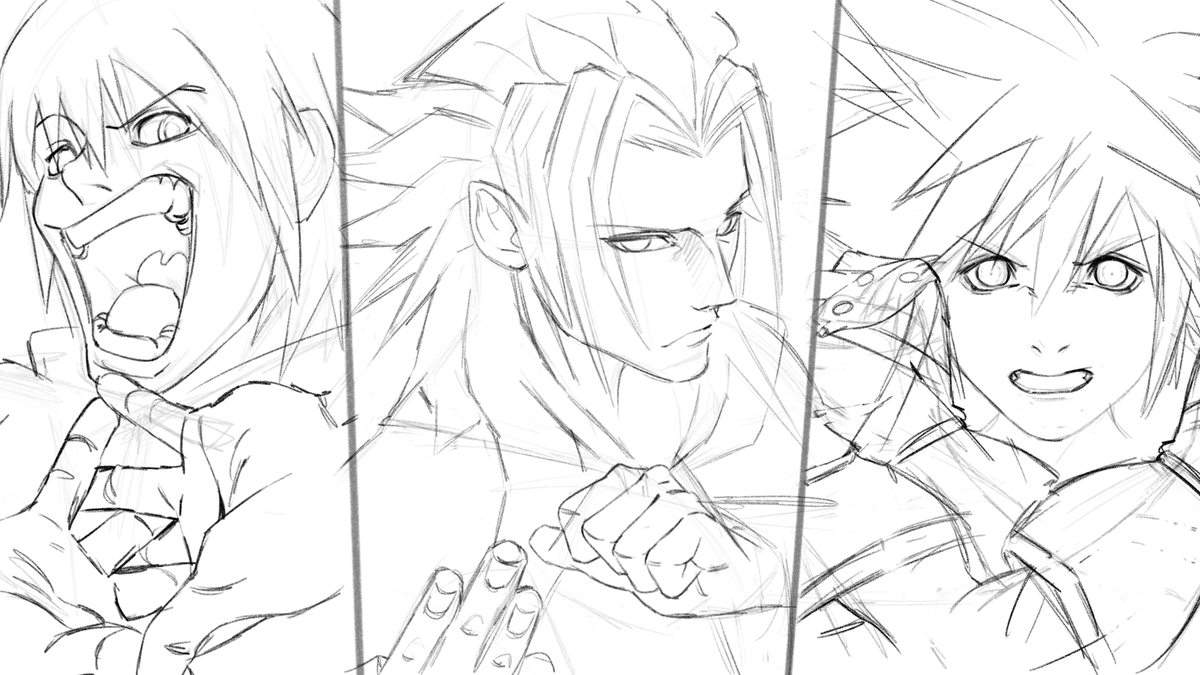 Digi_M0's tweet photo. Triple Keyblade deadlock! https://t.co/c7eYNJPW0I