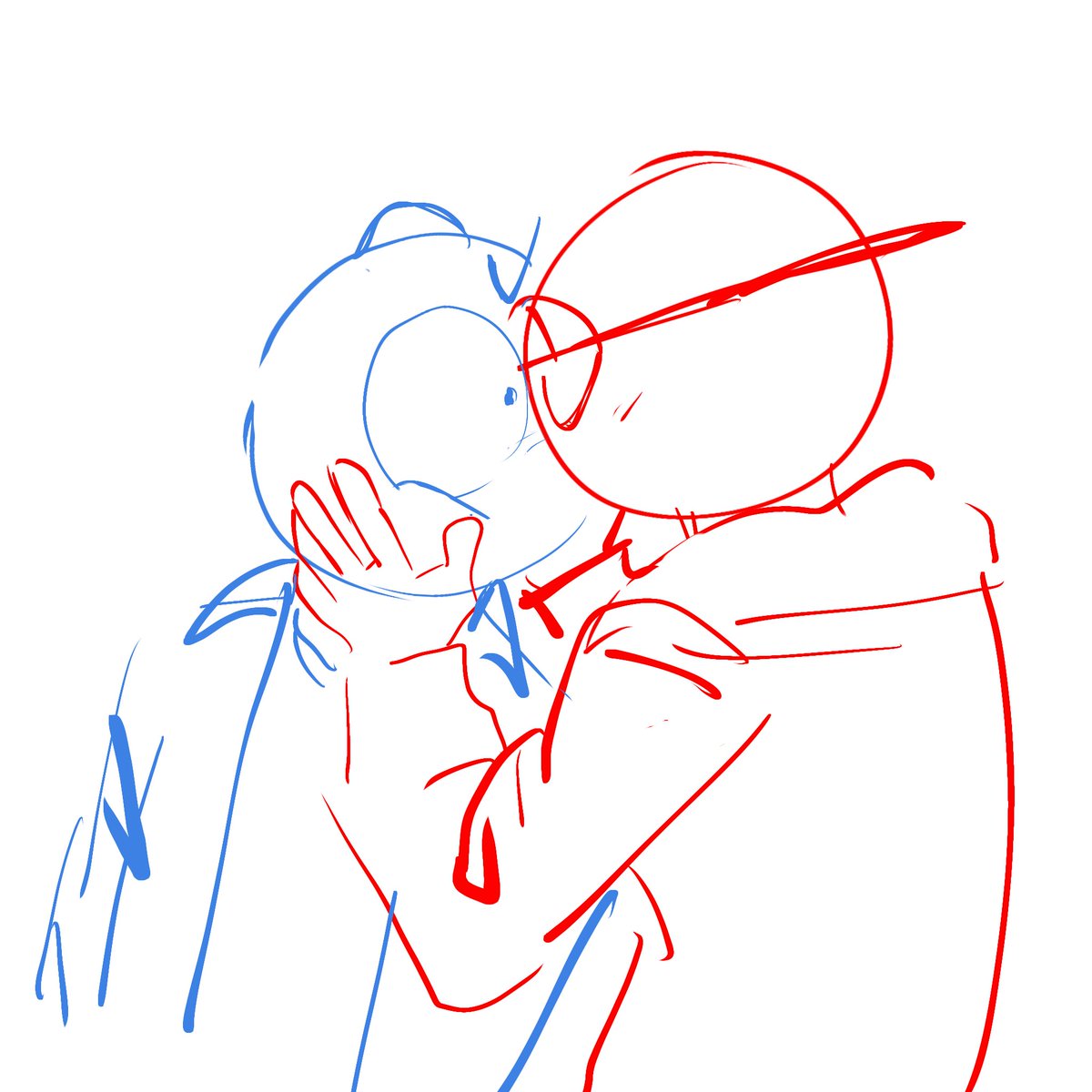 Kingapple001's tweet photo. #dickfigures 
I paid my friend to draw red and blue for me👀👀 https://t.co/XQljmoh9wt