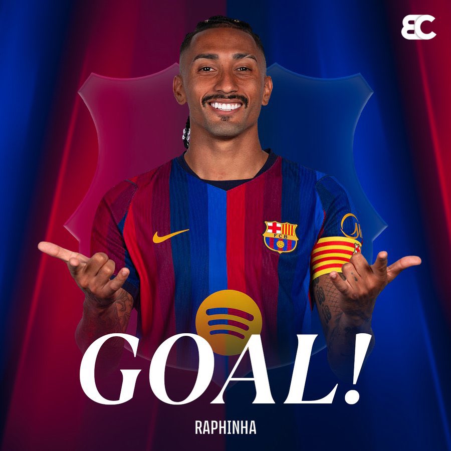 blackson_jasper's tweet photo. He’s him
The captain of Barcelona 
Raphinha ⚽️⚽️⚽️ https://t.co/s8QBVjspsG