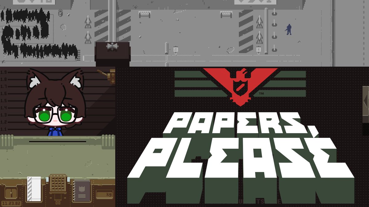 LukeWolfis_VT's tweet photo. Well, the Doom: TDA stream has been cancelled one more time, the game kept crashing randomly despite my previous tests...
I'll make up for it tomorrow, and I'll be playing a good ol' classic: Papers, Please.
#VTuber #VTuberita #ENVTuber https://t.co/rEs4ZrMFRX