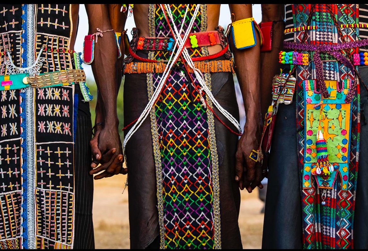 khaj_nat's tweet photo. Beautiful Wodaabe traditional attire || Chad 🇹🇩🫶🏾 https://t.co/yaGTMFrQgS