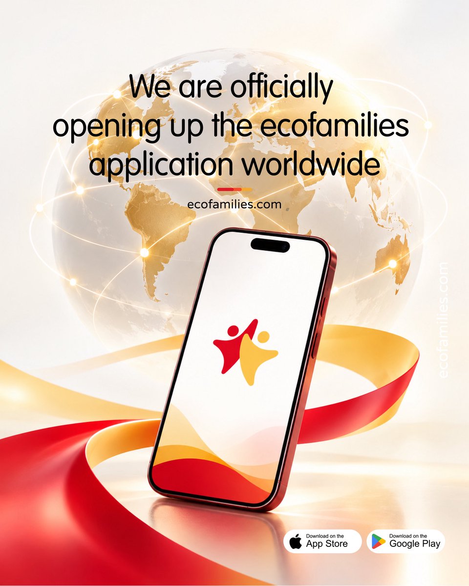 ecofamilies's tweet photo. We are officially opening up the EcoFamilies application worldwide, but it is a race. Eligibility depends entirely on you. The very first 100 businesses to register from any country will instantly unlock eligibility for that entire nation.

#EcoFamilies #MerchantRegistration https://t.co/goyClKkAJL