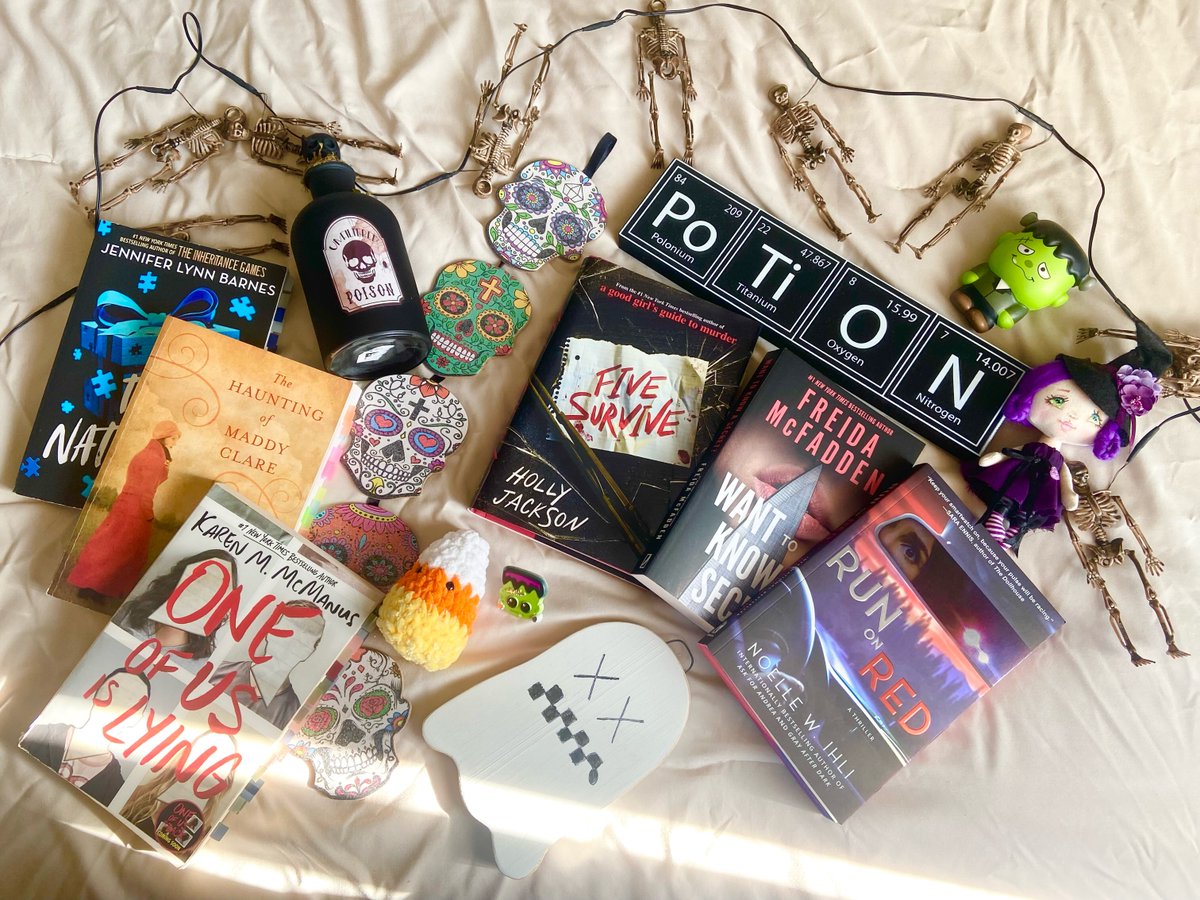 JanisAndreluy9's tweet photo. Thrillers to read in one sitting. It’s the perfect season for thrillers, mysteries, and horror. Here are some books I finished in a single day. Have you read any of them, or are they on your TBR? https://t.co/VyrMzO0POh