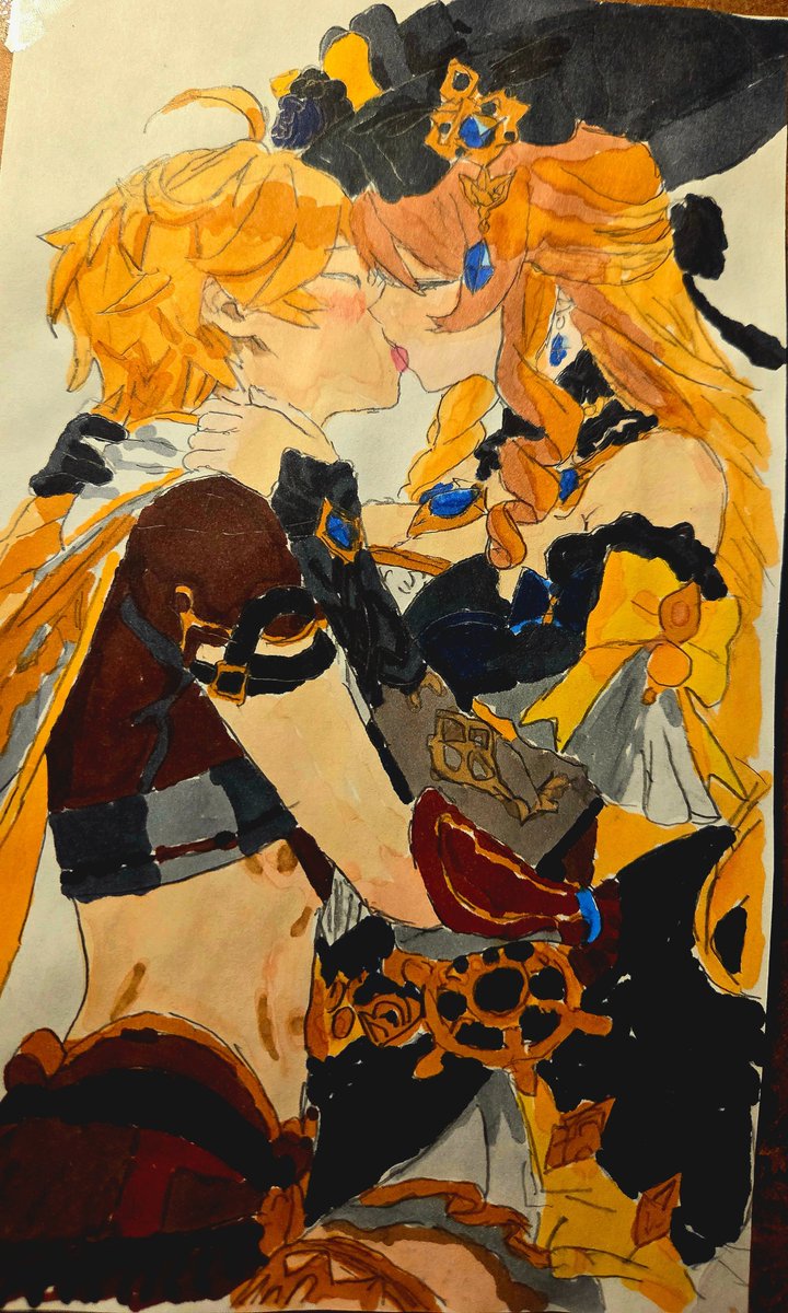 GoonshinGrind's tweet photo. I always find it sad when artists ruin the size difference and make Aether taller. That's why I make it in all my artwork!

Do you like the size difference too?💕

#Aevia https://t.co/Vxici9o7rk