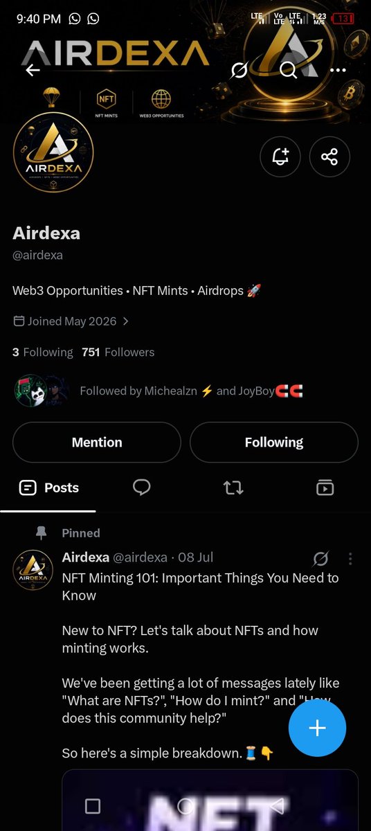 Maximus760049's tweet photo. @airdexa @thousandcast @micheala_0x Done

0x83888a4C19044f5a9EB74F041E1ab2B3DB5f6141 https://t.co/bGTlgOvjTy