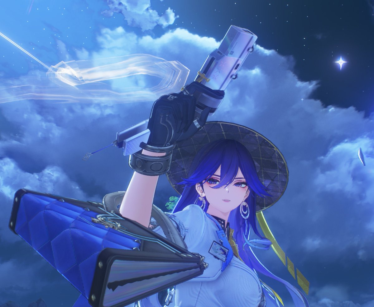 Alillusioname's tweet photo. Lucilla - Day 99
Ready to shoot-gun ۹(ÒہÓ)۶
📽️🎞️📸
#WutheringWaves 
#Lucilla https://t.co/4aV4aUjub3
