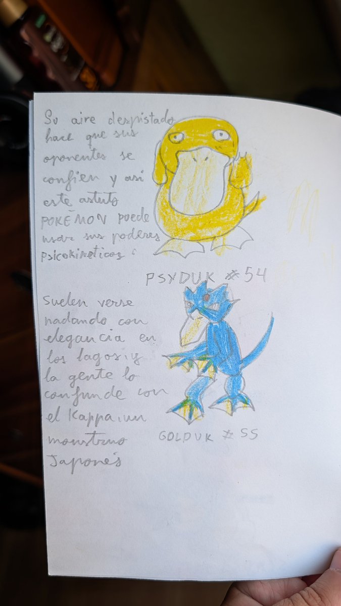 Collect's tweet photo. Someone found the water-type Pokémon guide they created at 11 years old 👀

(via @Keunam_) https://t.co/TblutX6gMB