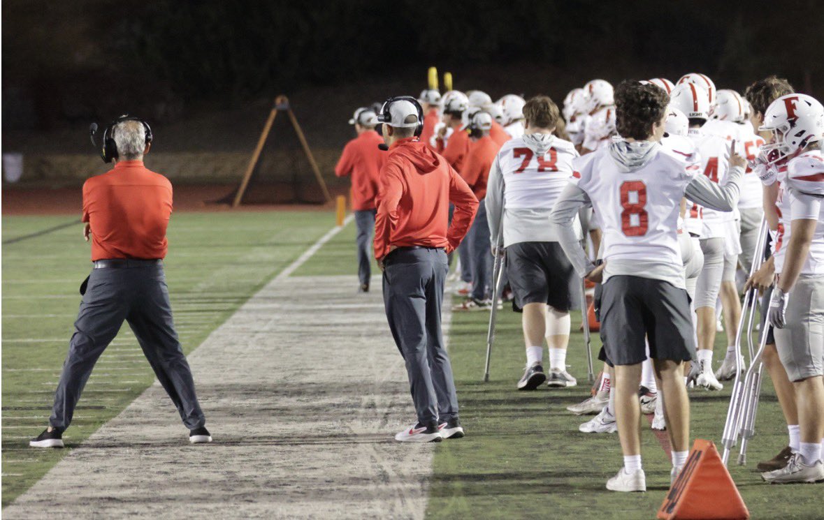 NKaravedas's tweet photo. When Offense has the Ball, you wait and hope for the BEST #TD #DStaff #SidelineVibes #RedHawkPride 🏈 https://t.co/ft276wodtg