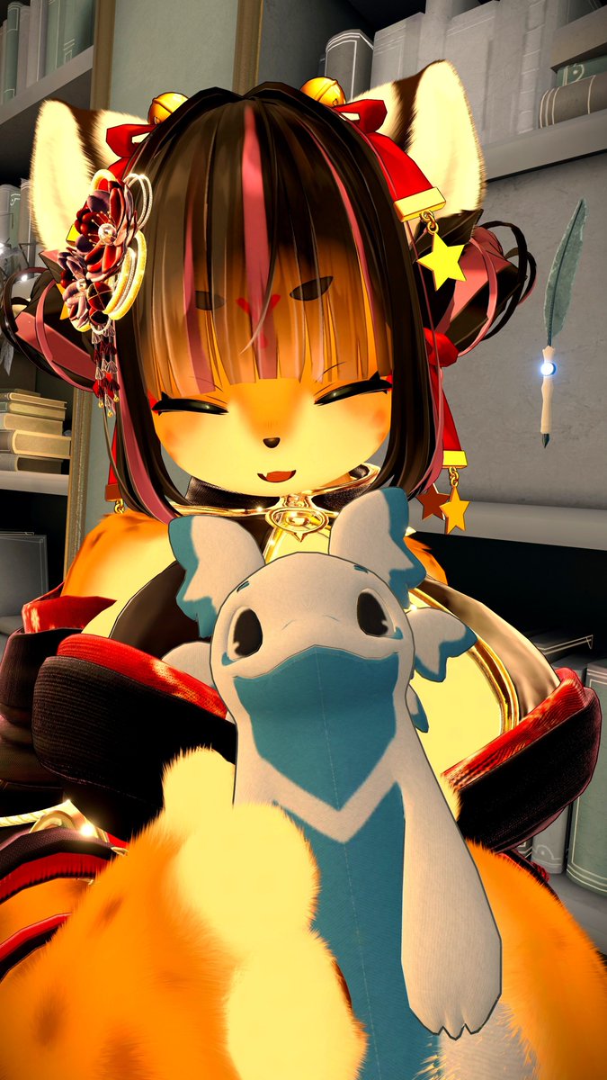 ShinonomeTomoyo's tweet photo. 皆さん、おはょ〜ございます♪
✨٩Ꮚ*´▽｀*Ꮚ۶✨

さて、夜勤も後3時間程で終わります♪
夜勤シフトめ折り返し💦
来週火曜を除いて土曜日まで夜勤シフトが続くので、今日は帰ってゆっくり休もうと思います♪

では、残りのお仕事も片付けちゃいます♪
✨Ꮚ ง •̀ 𖥦 •́ Ꮚง✨

#灰島
#VRChat https://t.co/AjvOfLvcXJ