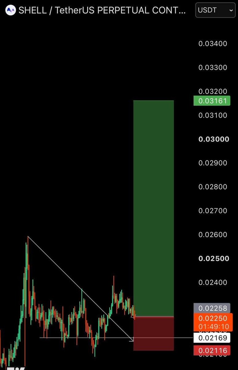AYavrukurt's tweet photo. $SHELL keep buying until 0.023

TP: 0.035

Challenge trade long.

👇 Click to join our telegram group 👇 

https://t.co/rkgDgJlu3V

#CastellónTenerife #CoachNYxLoverrukk #وقار_امہ_عاصم_منیر #TSvGS https://t.co/PKHm1F8SF2