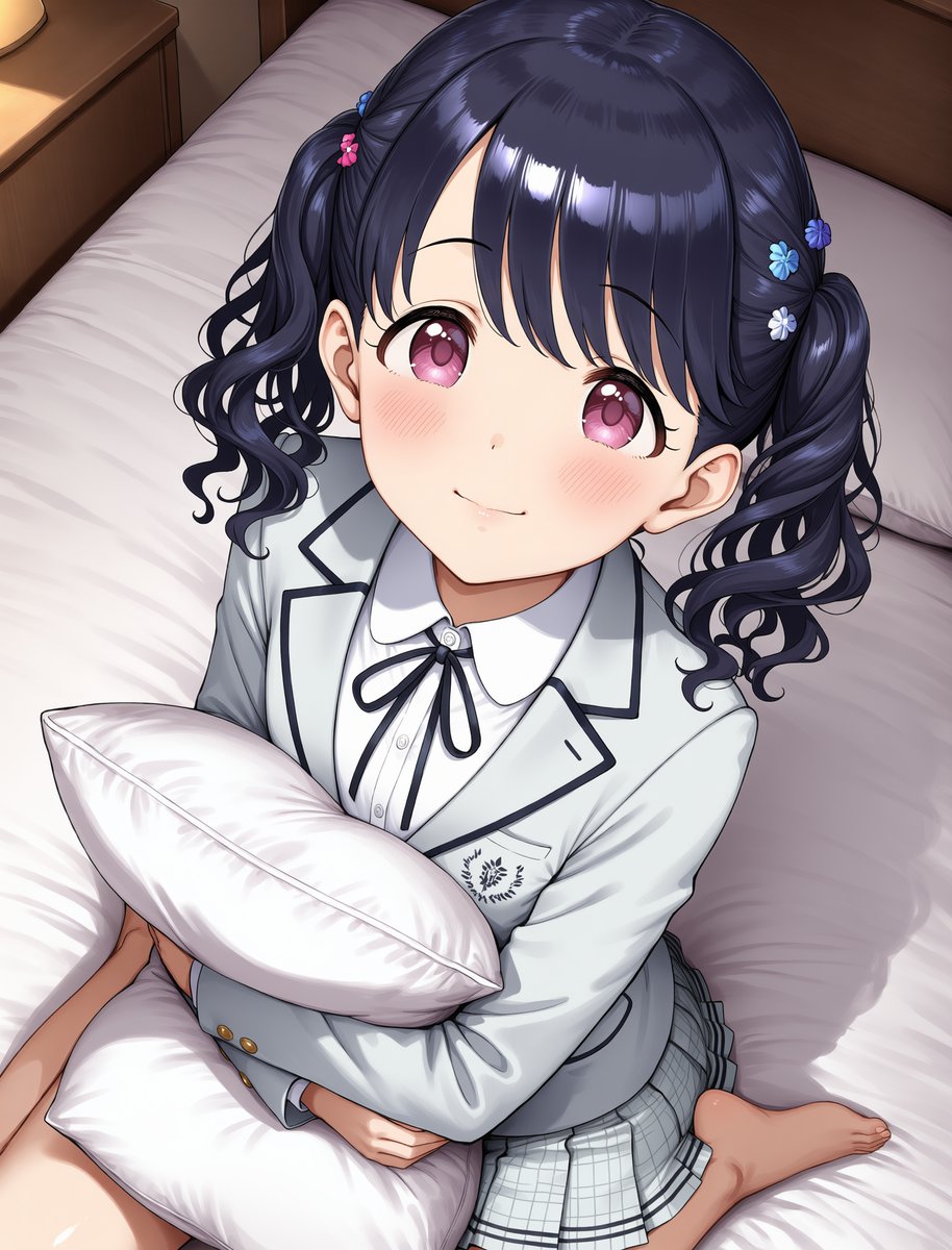 tsubaki_noc283's tweet photo. 枕を抱いている福丸小糸ちゃん https://t.co/YZi2ohomOA