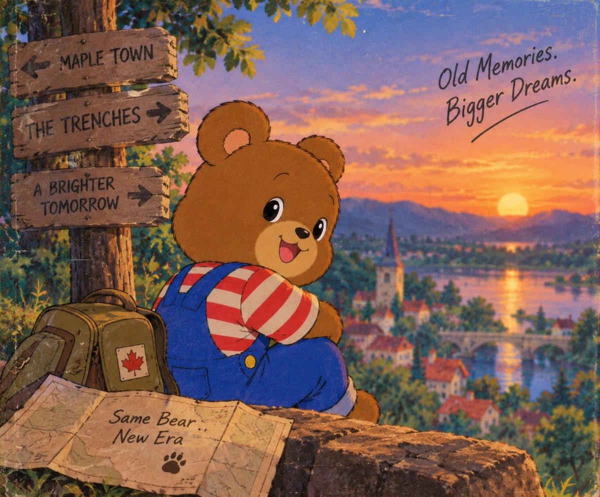 BobbyBearCoin's tweet photo. @RapidCalls One last look at Maple Town.
Then straight to the trenches. 🐻🍁

Old memories. Bigger dreams.

$BOBBY https://t.co/UQZCDdYqQ7