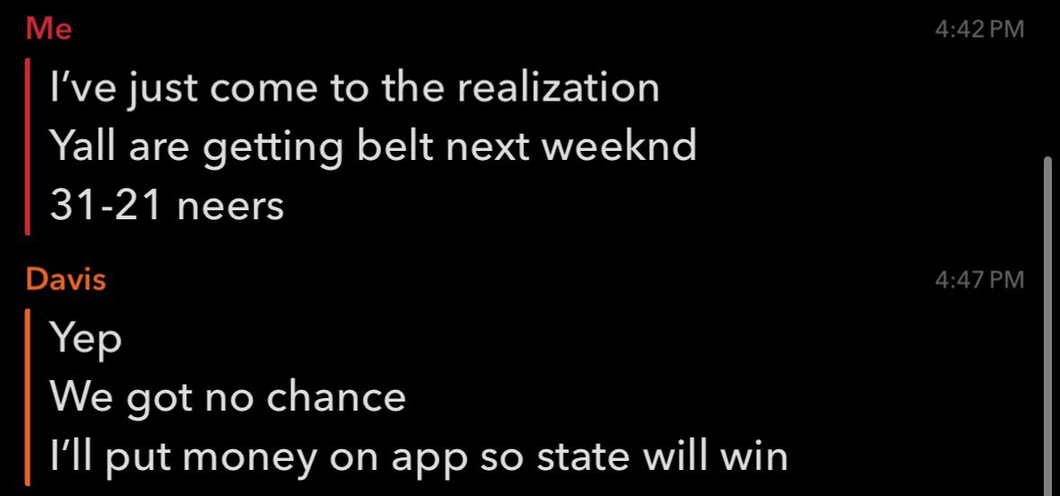 theyhatefern's tweet photo. my buddy hasn’t hit a bet since January and I think he might have found the method https://t.co/o7u36sH4we