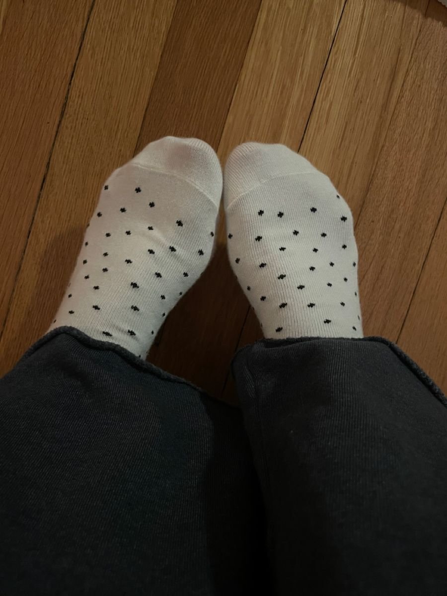 queennada2005's tweet photo. Sniff my cute socks https://t.co/Pzox4lsdWN